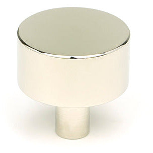 From The Anvil - Kelso Cabinet Knob - 32mm (No Rose) - Polished Nickel - 50317 - Choice Handles