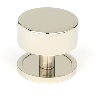 From The Anvil - Kelso Cabinet Knob - 38mm (Plain) - Polished Nickel - 50319 - Choice Handles