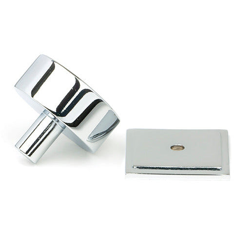 From The Anvil - Kelso Cabinet Knob - 38mm (Square) - Polished Chrome - 50333 - Choice Handles