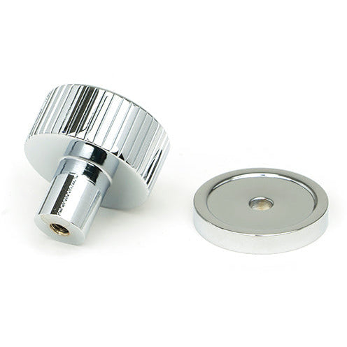 From The Anvil - Judd Cabinet Knob - 25mm (Plain) - Polished Chrome - 50376 - Choice Handles