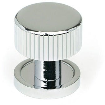 From The Anvil - Judd Cabinet Knob - 25mm (Plain) - Polished Chrome - 50376 - Choice Handles