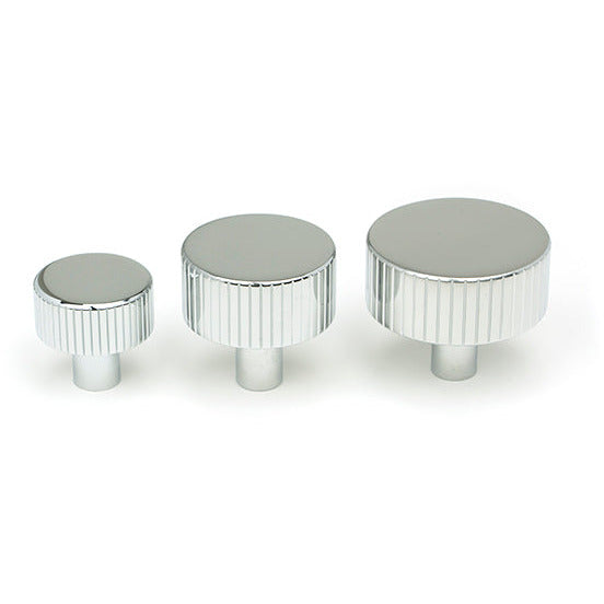 From The Anvil - Judd Cabinet Knob - 38mm (No rose) - Polished Chrome - 50407 - Choice Handles