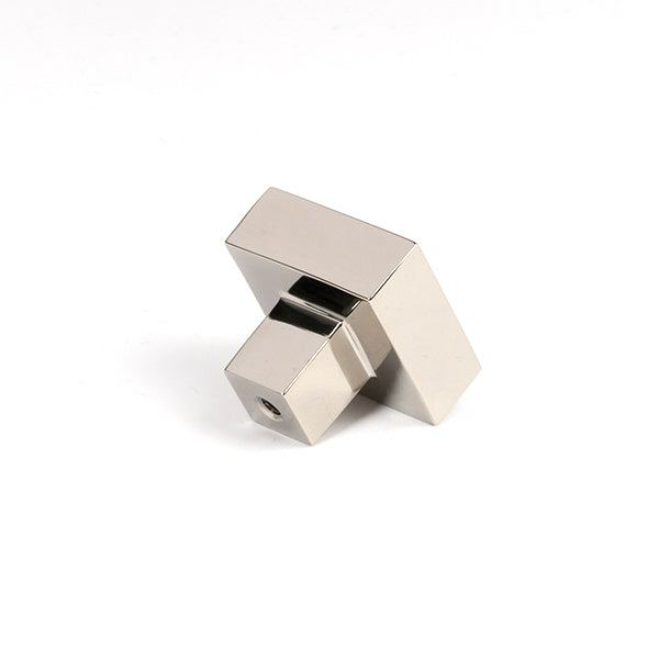 From The Anvil -  Albers Cabinet Knob - 30mm - Polished Nickel - 50694 - Choice Handles