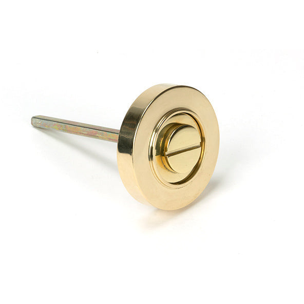 From The Anvil - Round Thumbturn Set (Beehive) - Polished Brass - 50752 - Choice Handles