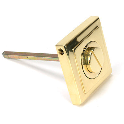 From The Anvil - Round Thumbturn Set (Square) - Polished Brass - 50753 - Choice Handles