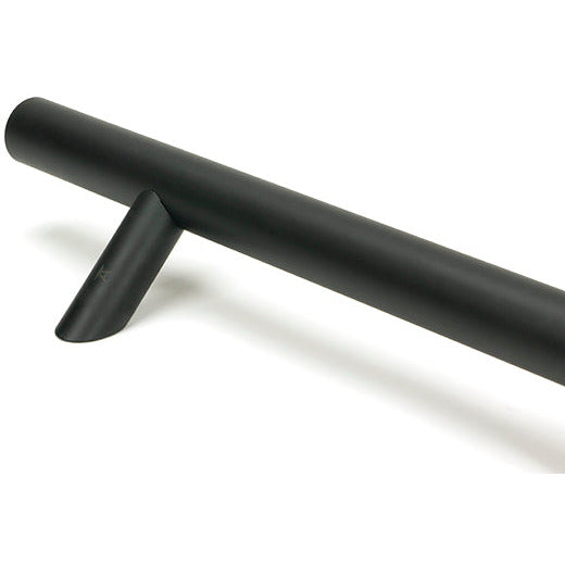 From The Anvil - 0.9m Offset T Bar Handle Bolt Fix 32mm Diameter - Matt Black - 50789 - Choice Handles