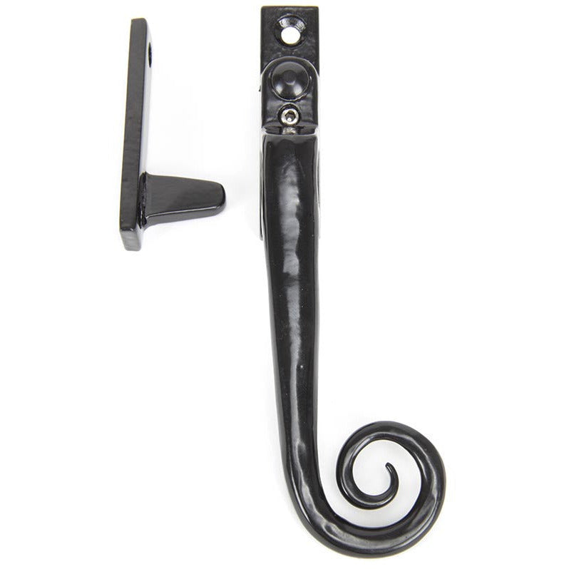 From The Anvil - Night-Vent Monkeytail Fastener - RH - Black - 51417R - Choice Handles