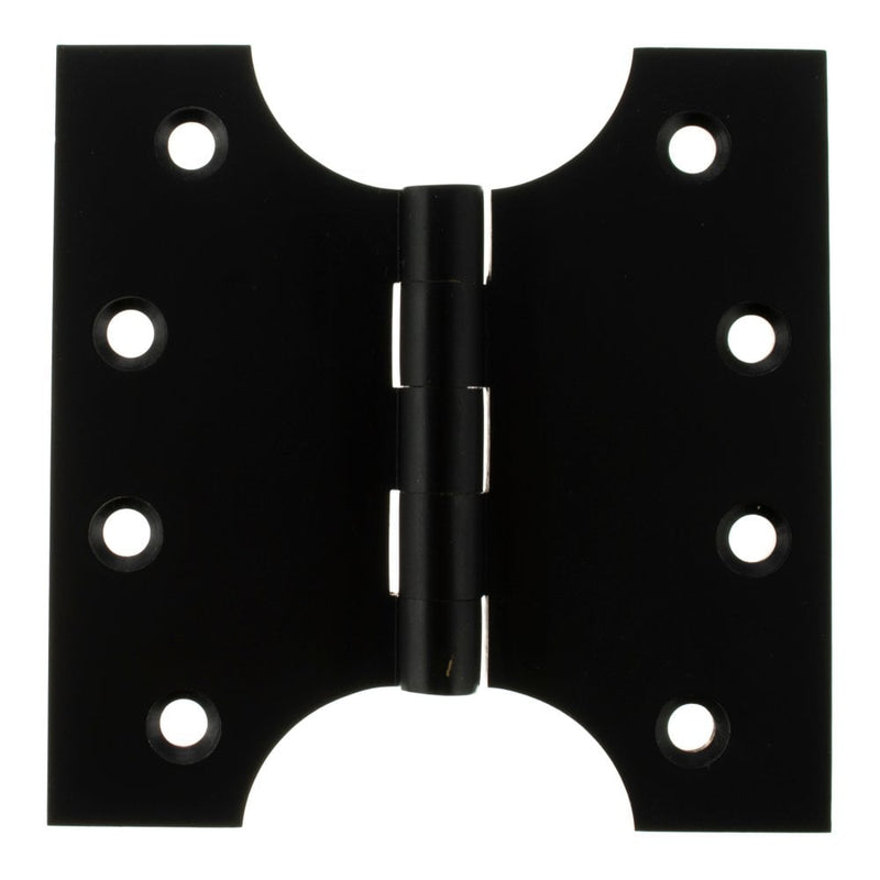 Atlantic (Solid Brass) Parliament Hinges 4" x 2" x 4" - Matt Black - APH424MB - Pair - Choice Handles