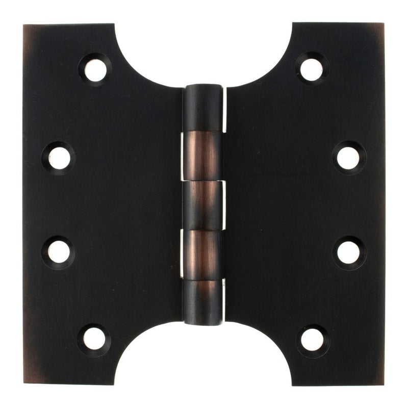 Atlantic (Solid Brass) Parliament Hinges 4" x 2" x 4" - Antique Copper - APH424AC - Pair - Choice Handles