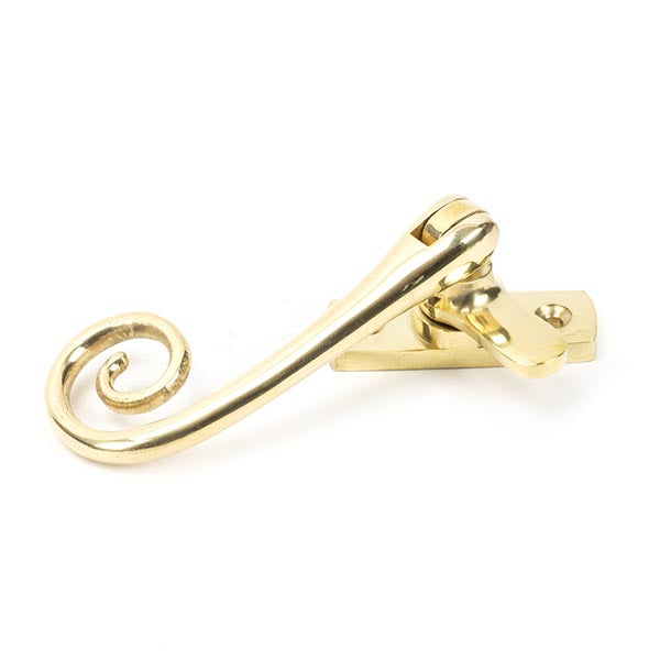 From The Anvil - Monkeytail Fastener - Polished Brass - 83593 - Choice Handles