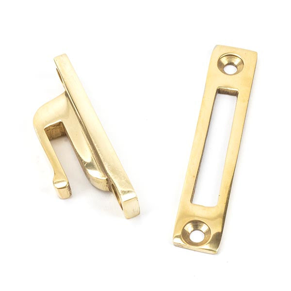 From The Anvil - Monkeytail Fastener - Polished Brass - 83593 - Choice Handles