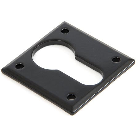 From The Anvil - Euro Escutcheon - Black - 83655 - Choice Handles