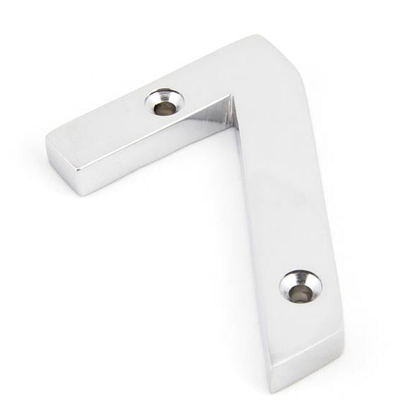 From The Anvil - Numeral 7 - Polished Chrome - 83727 - Choice Handles