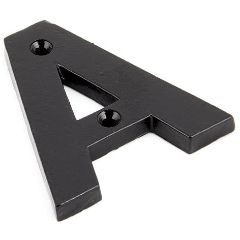 From The Anvil - Letter A - Black - 83800A - Choice Handles