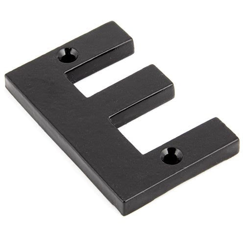 From The Anvil - Letter E - Black - 83800E - Choice Handles