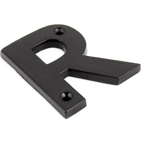 From The Anvil - Letter R - Black - 83800R - Choice Handles