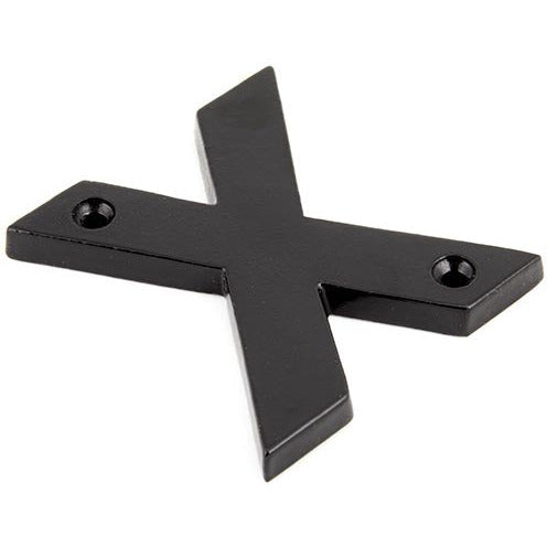 From The Anvil - Letter X - Black - 83800X - Choice Handles