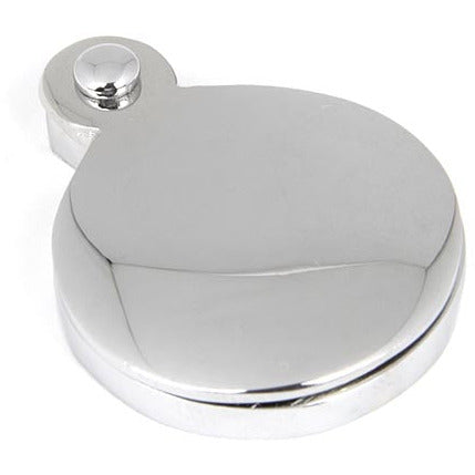 From The Anvil - 30mm Round Escutcheon - Polished Chrome - 90278 - Choice Handles