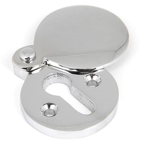 From The Anvil - 30mm Round Escutcheon - Polished Chrome - 90278 - Choice Handles