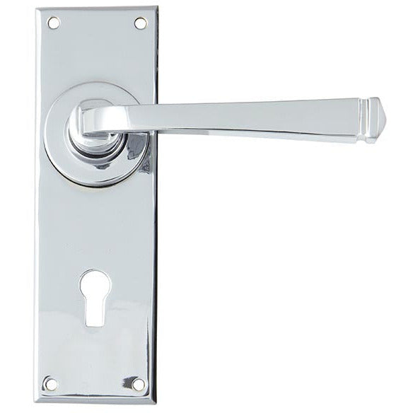 From The Anvil - Avon Lever Lock Set - Polished Chrome - 90359 - Choice Handles