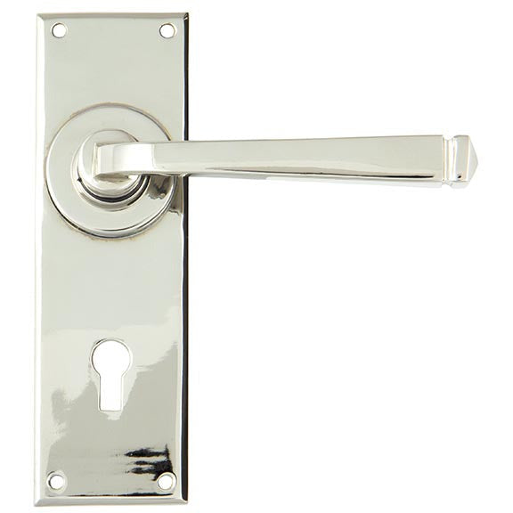 From The Anvil - Avon Lever Lock Set - Polished Nickel - 90360 - Choice Handles