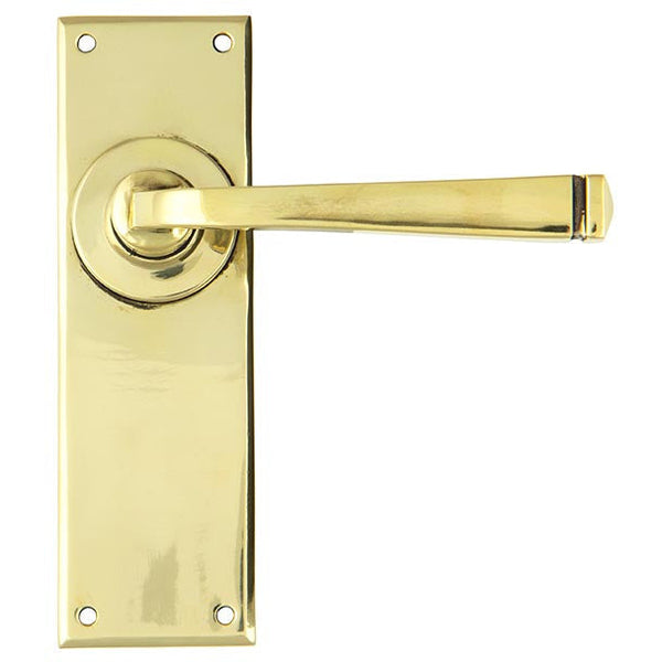 From The Anvil - Avon Lever Latch Set - Aged Brass - 90362 - Choice Handles