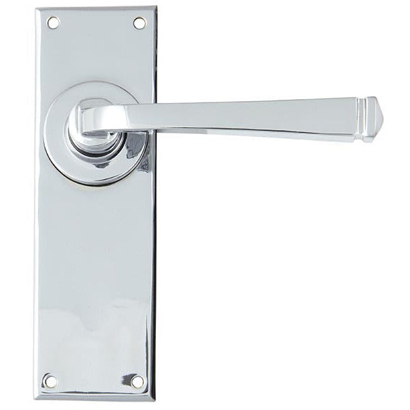 From The Anvil - Avon Lever Latch Set - Polished Chrome - 90363 - Choice Handles