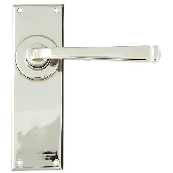 From The Anvil - Avon Lever Latch Set - Polished Nickel - 90364 - Choice Handles