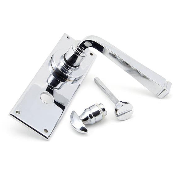 From The Anvil - Avon Lever Bathroom Set - Polished Chrome - 90367 - Choice Handles