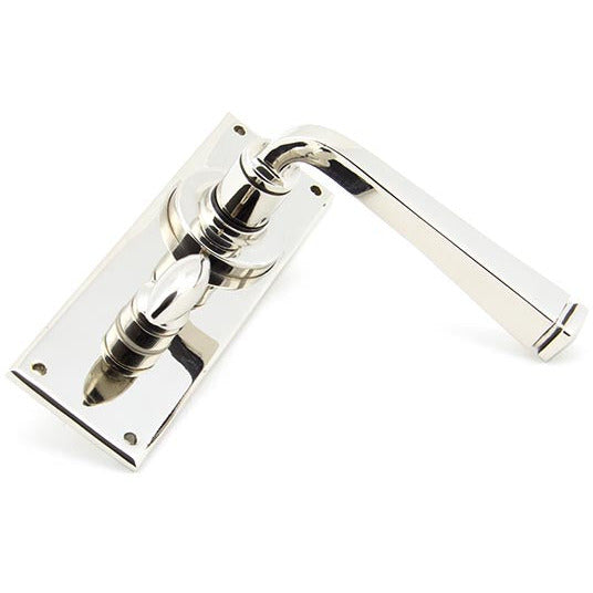 From The Anvil - Avon Lever Bathroom Set - Polished Nickel - 90368 - Choice Handles