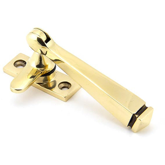 From The Anvil - Locking Avon Fastener - Aged Brass - 90407 - Choice Handles