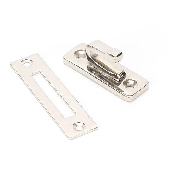 From The Anvil - Locking Avon Fastener - Polished Nickel - 90409 - Choice Handles