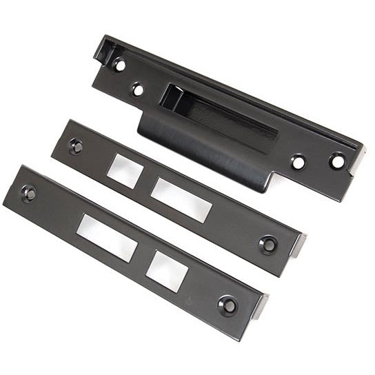 From The Anvil - ½" Rebate Kit for Sash Lock - Black - 91059 - Choice Handles