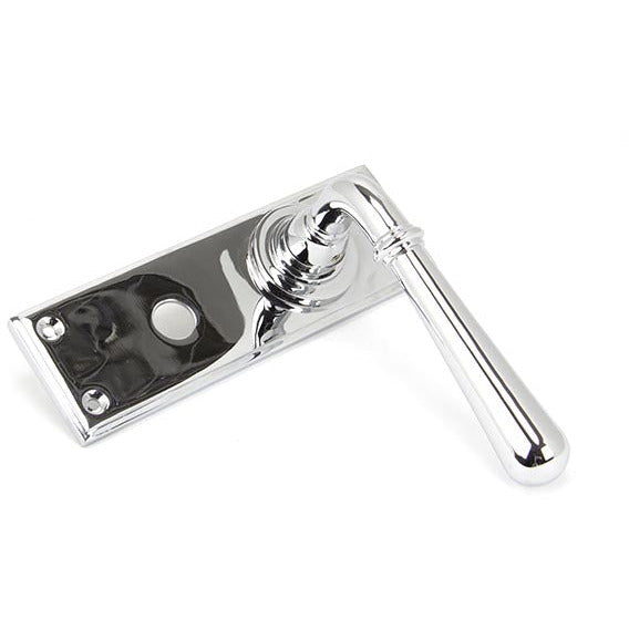 From The Anvil - Newbury Lever Bathroom Set - Polished Chrome - 91423 - Choice Handles