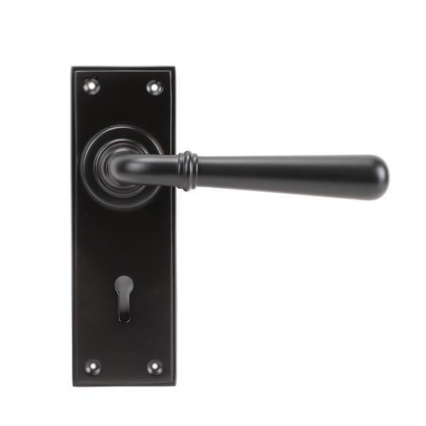 From The Anvil - Newbury Lever Lock Set - Aged Bronze - 91435 - Choice Handles