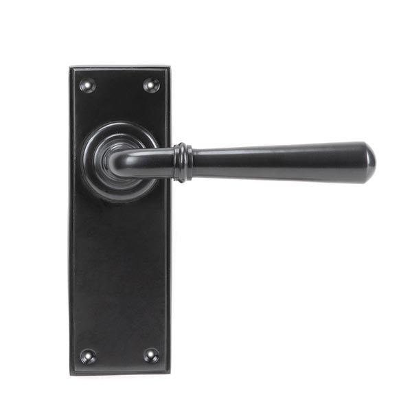 From The Anvil - Newbury Lever Latch Set - Aged Bronze - 91436 - Choice Handles