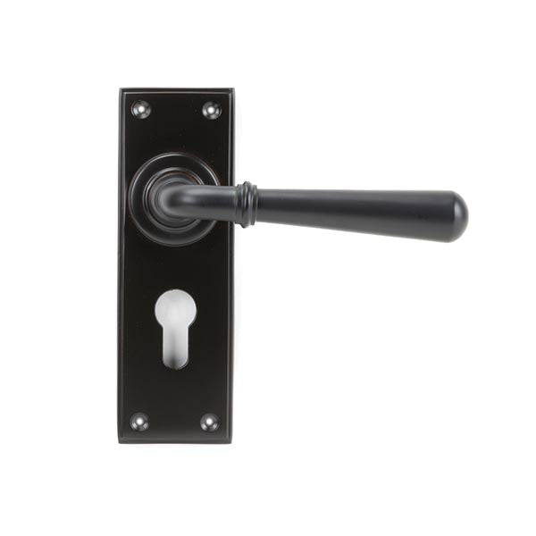 From The Anvil - Newbury Lever Euro Lock Set - Aged Bronze - 91438 - Choice Handles