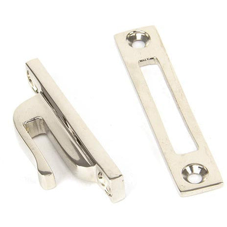 From The Anvil - Locking Newbury Fastener - Polished Nickel - 91455 - Choice Handles