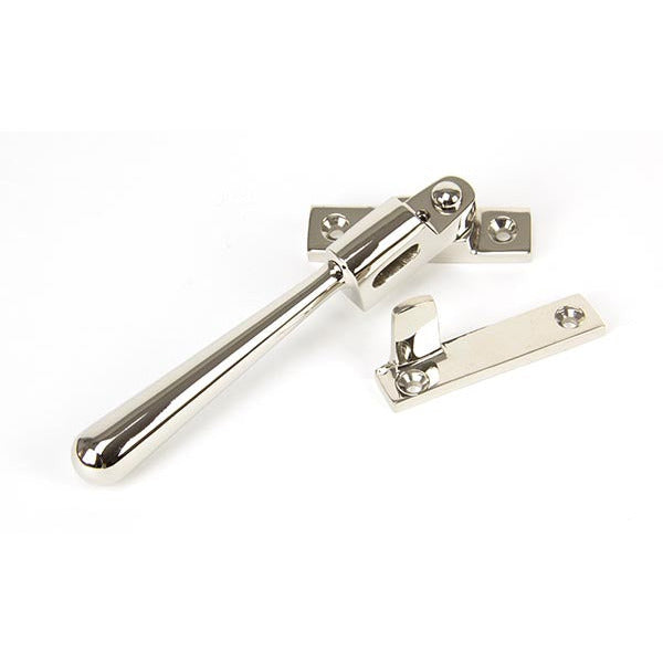 From The Anvil - Night-Vent Locking Newbury Fastener - Polished Nickel - 91456 - Choice Handles