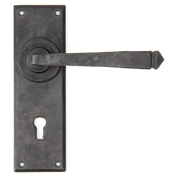 From The Anvil - Avon Lever Lock Set - External Beeswax - 91479 - Choice Handles