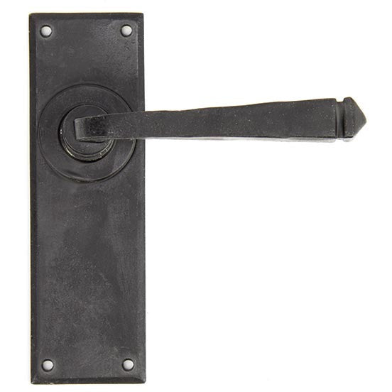 From The Anvil - Avon Lever Latch Set - External Beeswax - 91480 - Choice Handles