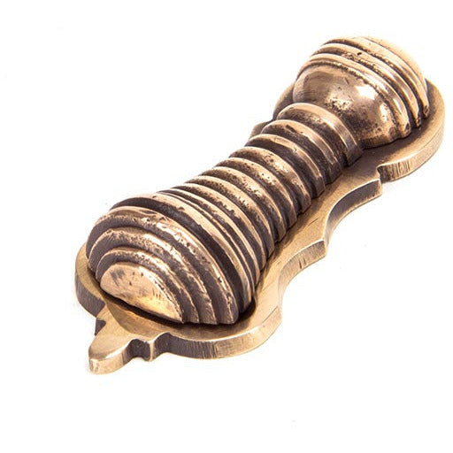 From The Anvil - Beehive Escutcheon - Polished Bronze - 91929 - Choice Handles