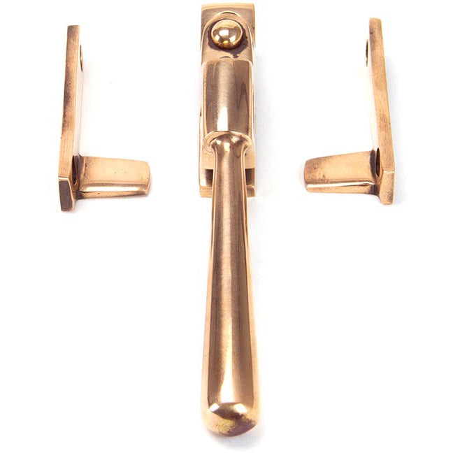 From The Anvil - Night-Vent Locking Newbury Fastener - Polished Bronze - 91952 - Choice Handles