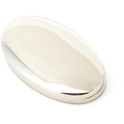 From The Anvil - Oval Escutcheon & Cover - Polished Nickel - 91989 - Choice Handles