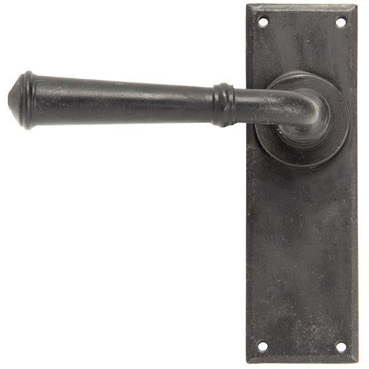 From The Anvil - Regency Lever Latch Set - External Beeswax - 92052 - Choice Handles