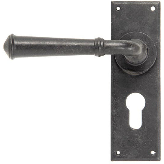 From The Anvil - Regency Lever Euro Lock Set - External Beeswax - 92054 - Choice Handles