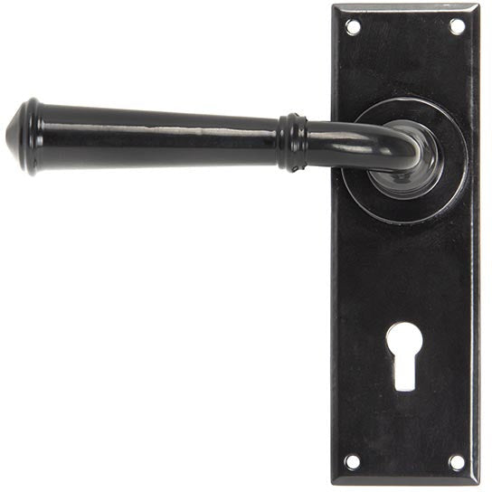 From The Anvil - Regency Lever Lock Set - Black - 92057 - Choice Handles