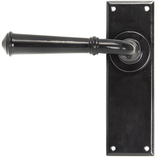 From The Anvil - Regency Lever Latch Set - Black - 92058 - Choice Handles