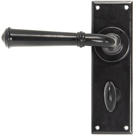 From The Anvil - Regency Lever Bathroom Set - Black - 92059 - Choice Handles