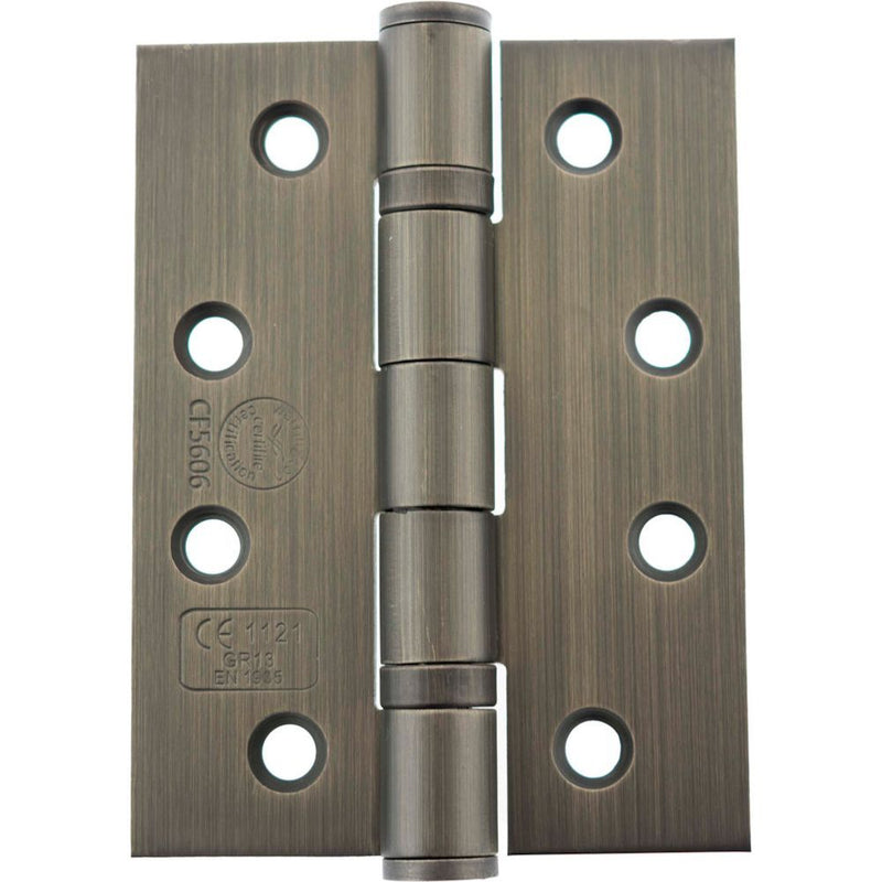 Atlantic Ball Bearing Hinges Grade 13 Fire Rated 4" x 3" x 3mm - Urban Bronze - AH1433UB - (Pair) - Choice Handles